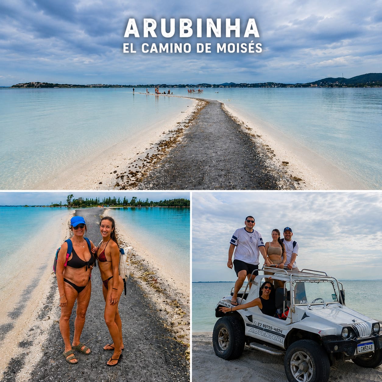 Camino de Moisés en Arubinha