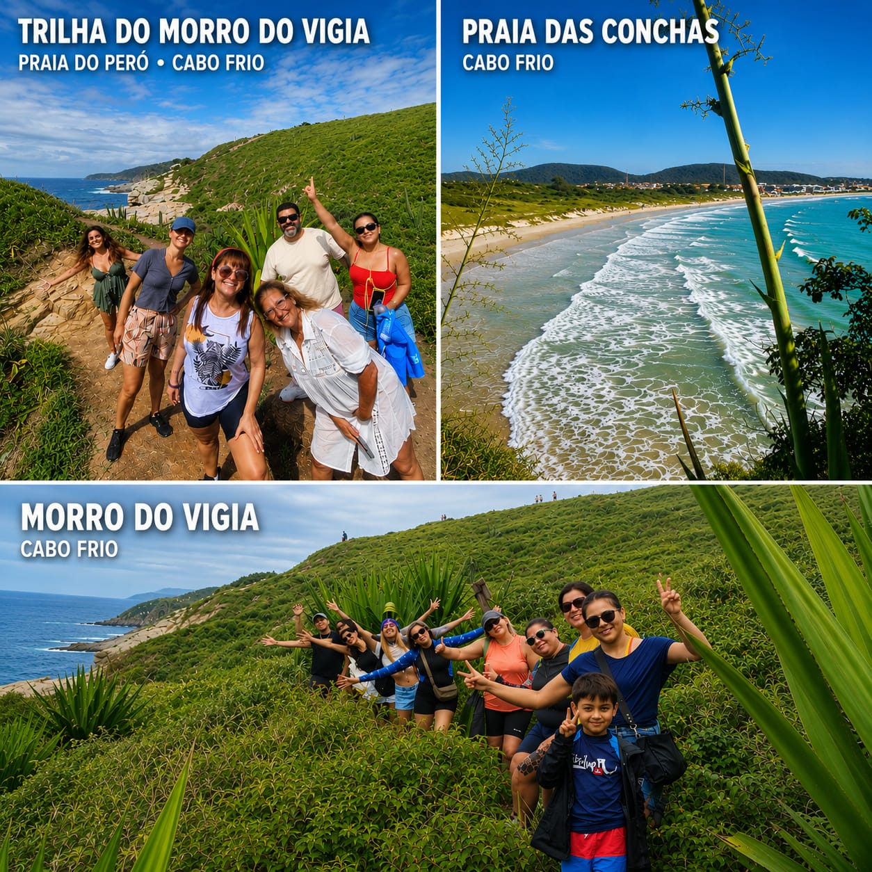 Trilha do Morro do Vigia y Praia das Conchas
